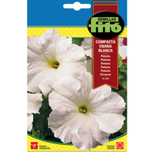 Petunia Hib. Compacta Enana Blanca
